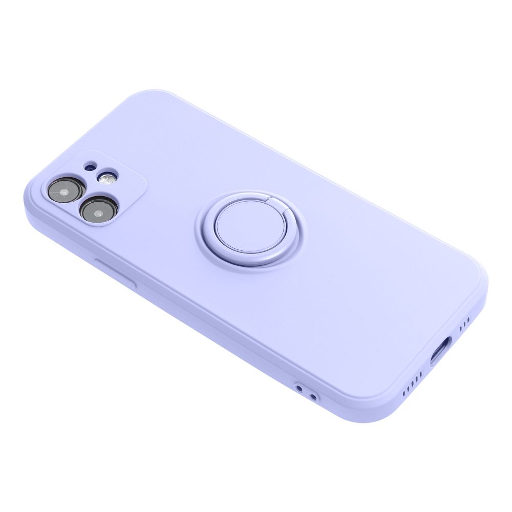 Pokrowiec Forcell Silicone Ring fioletowy Xiaomi Redmi 10C / 2