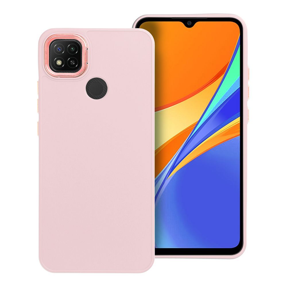 Pokrowiec FRAME jasnorowy Xiaomi Redmi 9C NFC