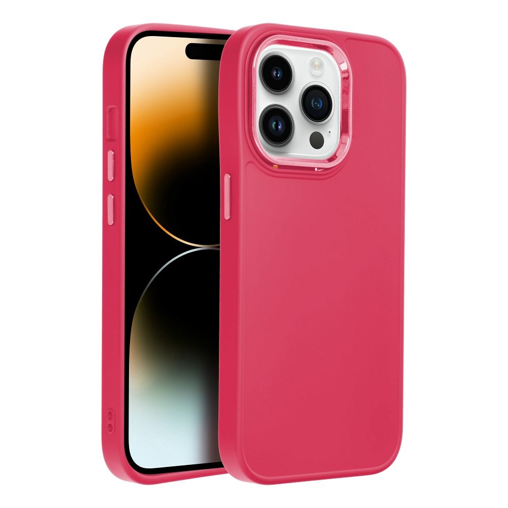 Pokrowiec FRAME malinowy Apple iPhone 14 Pro / 2