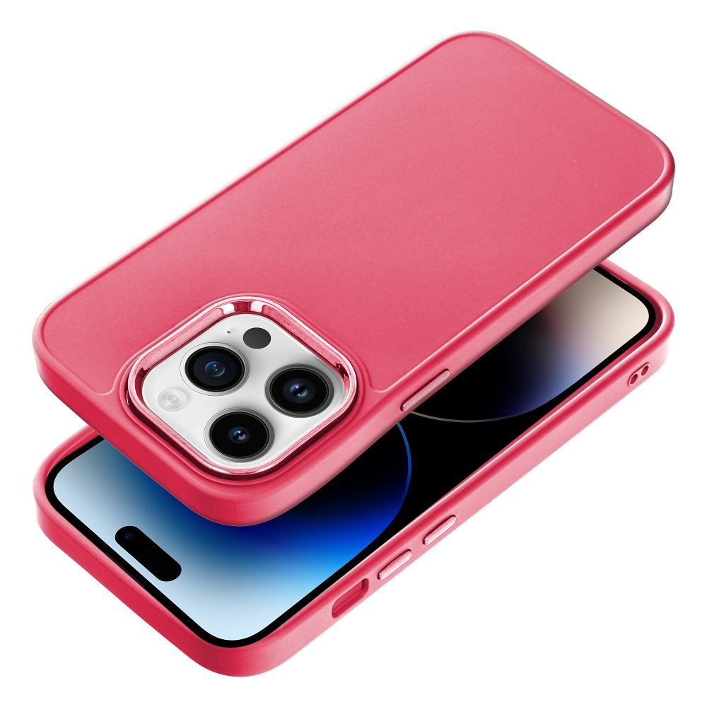 Pokrowiec FRAME malinowy Apple iPhone 14 Pro / 3