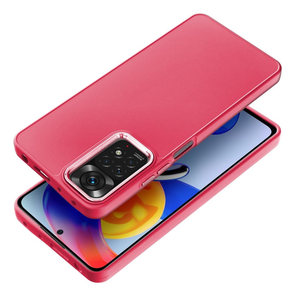 Pokrowiec FRAME malinowy Xiaomi Redmi Note 11 / 3