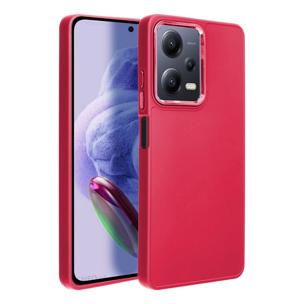 Pokrowiec FRAME malinowy Xiaomi Redmi Note 12 Pro 5G / 2