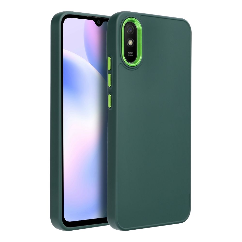 Pokrowiec FRAME zielony Xiaomi Redmi 9AT / 2