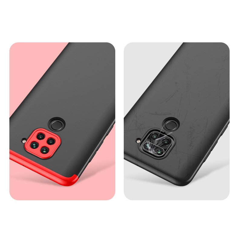 Pokrowiec GKK 360 Protection Case czarny Xiaomi Redmi 10X 4G / 7