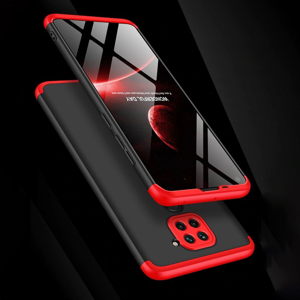 Pokrowiec GKK 360 Protection Case czarny Xiaomi Redmi 10X 4G / 9