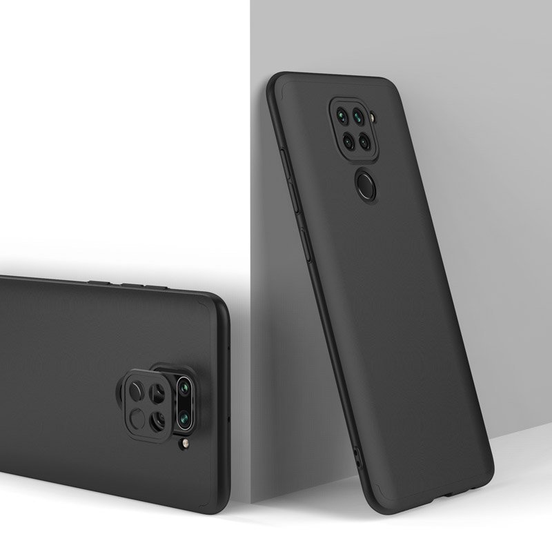 Pokrowiec GKK 360 Protection Case czarny Xiaomi Redmi Note 9 / 10