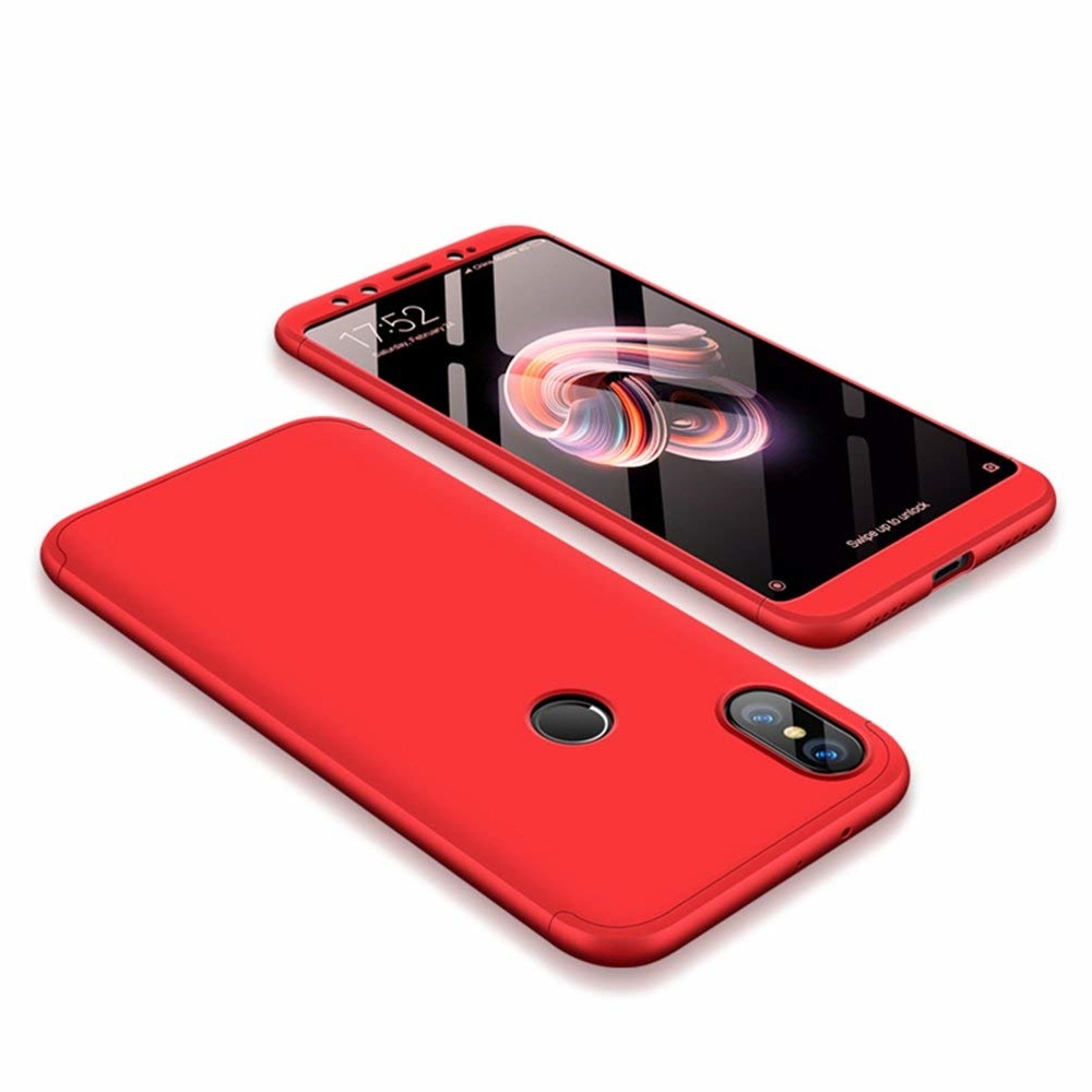 Pokrowiec GKK 360 Protection Case czerwony Xiaomi Mi A2