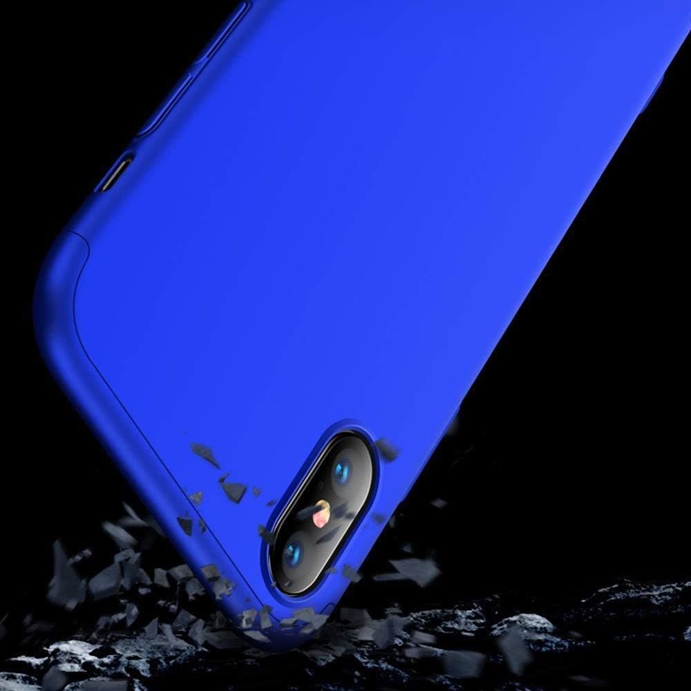 Pokrowiec GKK 360 Protection Case niebieski Apple iPhone XR / 3