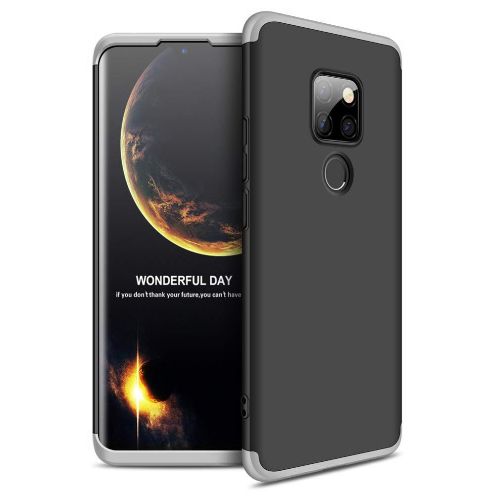 Pokrowiec GKK 360 Protection Case srebrny Huawei Mate 20