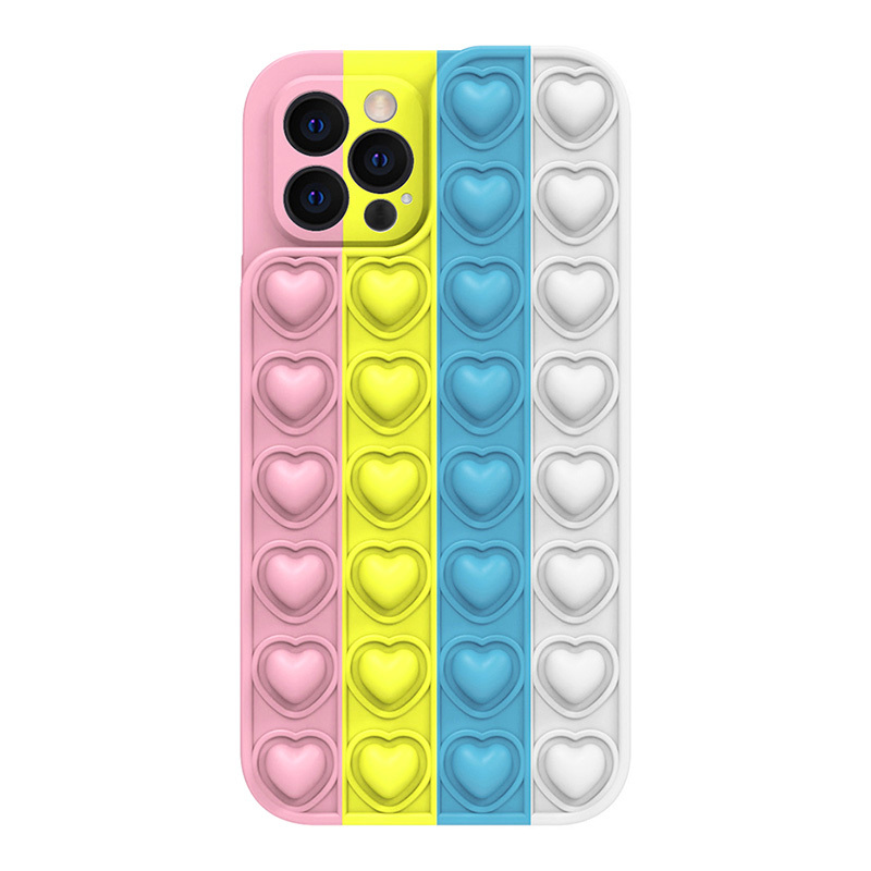 Pokrowiec Heart Pop It Case Serca wzr 2 Motorola moto G10