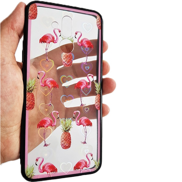 Pokrowiec Hearts wzr flamingi Apple iPhone 7 / 2