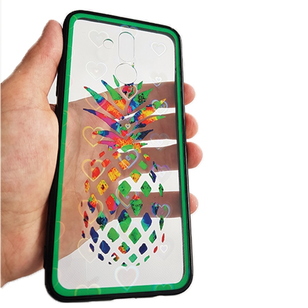 Pokrowiec Hearts wzr ananas Samsung Galaxy A9 (2018) / 2