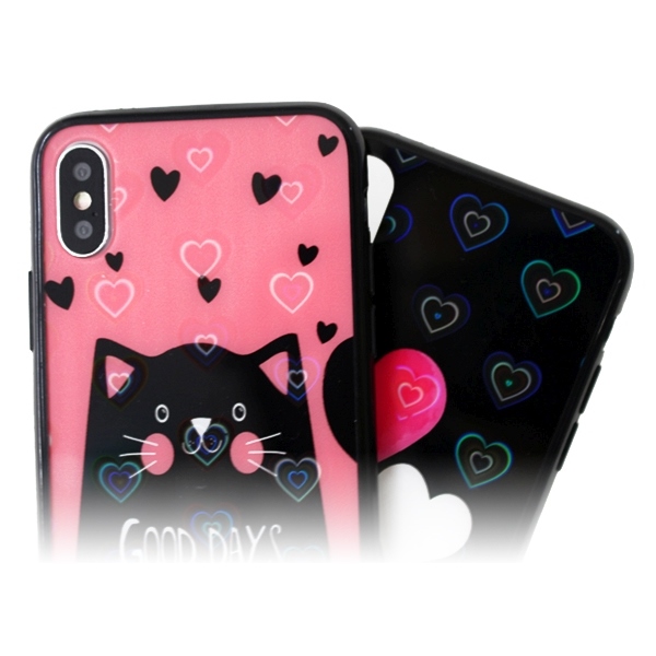 Pokrowiec Hearts wzr kot Apple iPhone 5 / 6