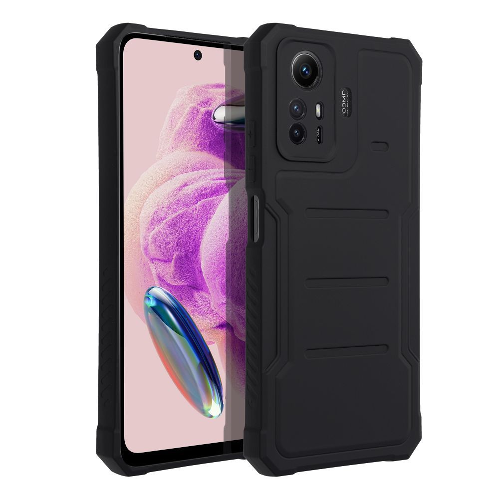 Pokrowiec Heavy Duty czarny Xiaomi Redmi Note 12S / 2