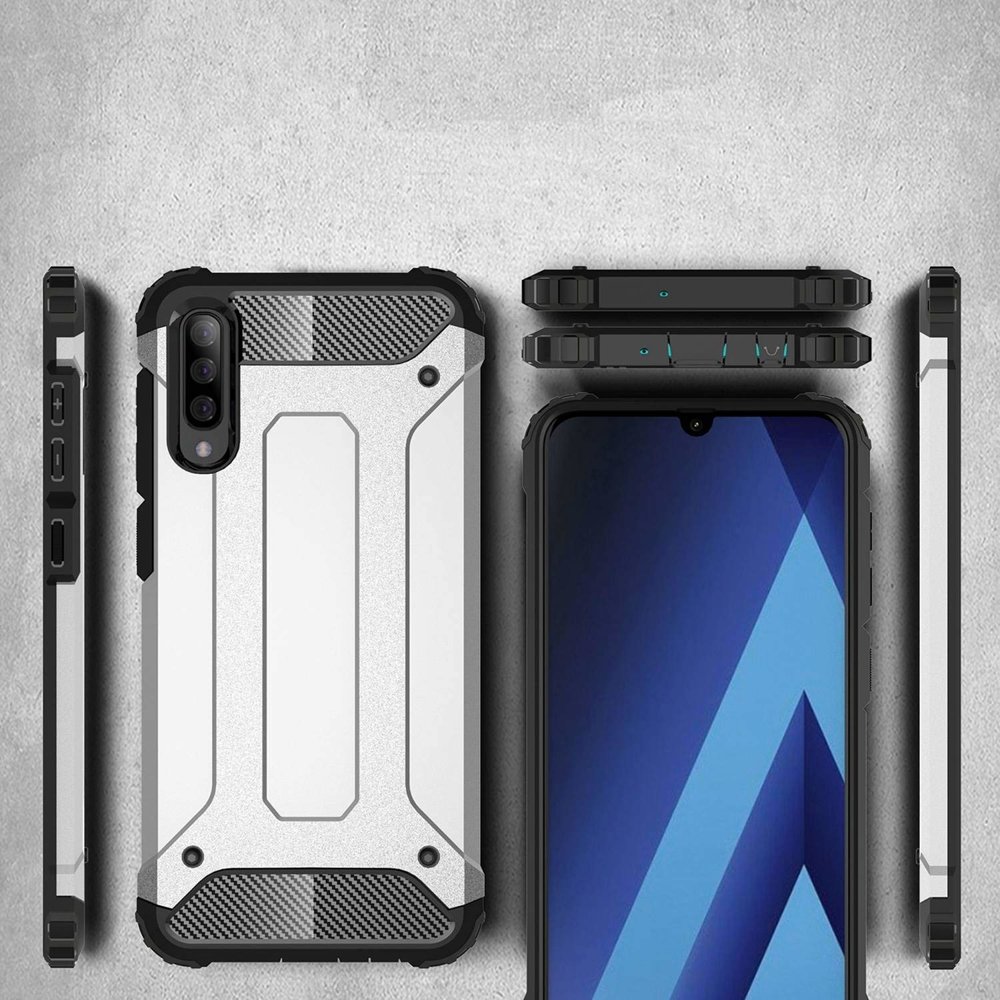 Pokrowiec Hybrid Armor pancerny niebieski Samsung Galaxy A30s / 6