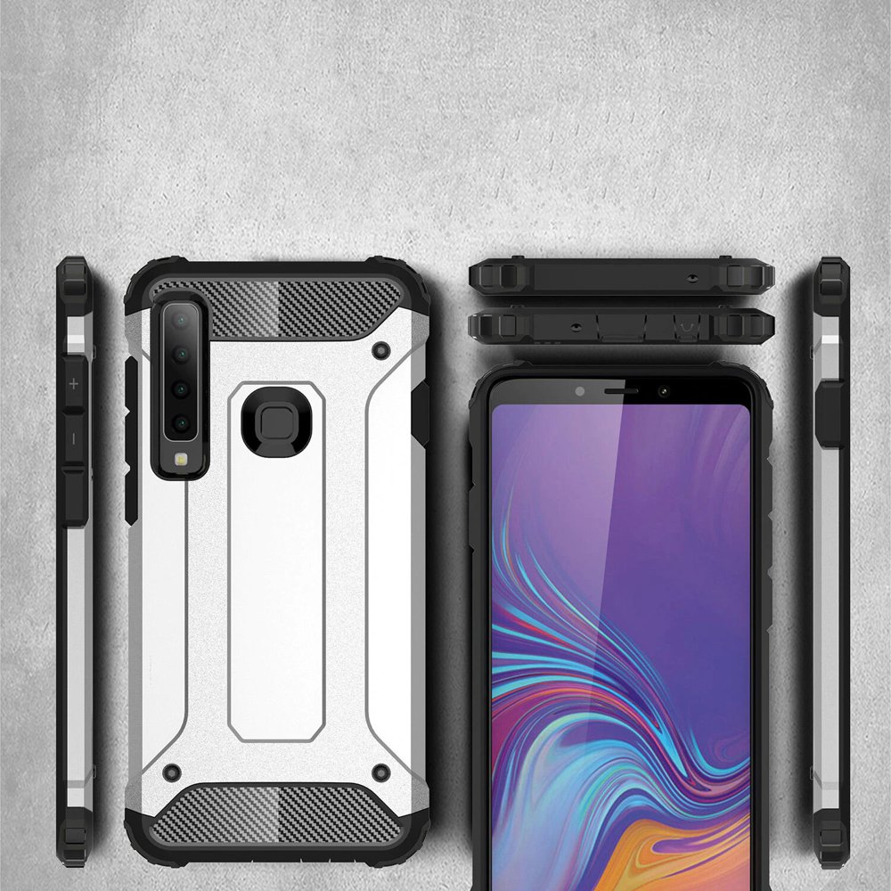 Pokrowiec Hybrid Armor pancerny niebieski Samsung Galaxy A9 (2018) / 6