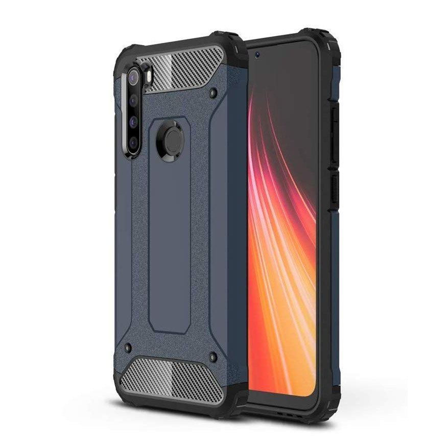 Pokrowiec Hybrid Armor pancerny niebieski Xiaomi Redmi Note 8