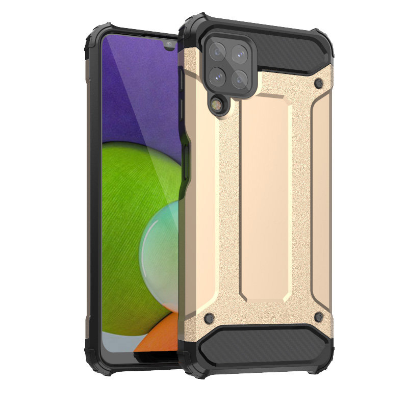 Pokrowiec Hybrid Armor pancerny zoty Samsung Galaxy M22