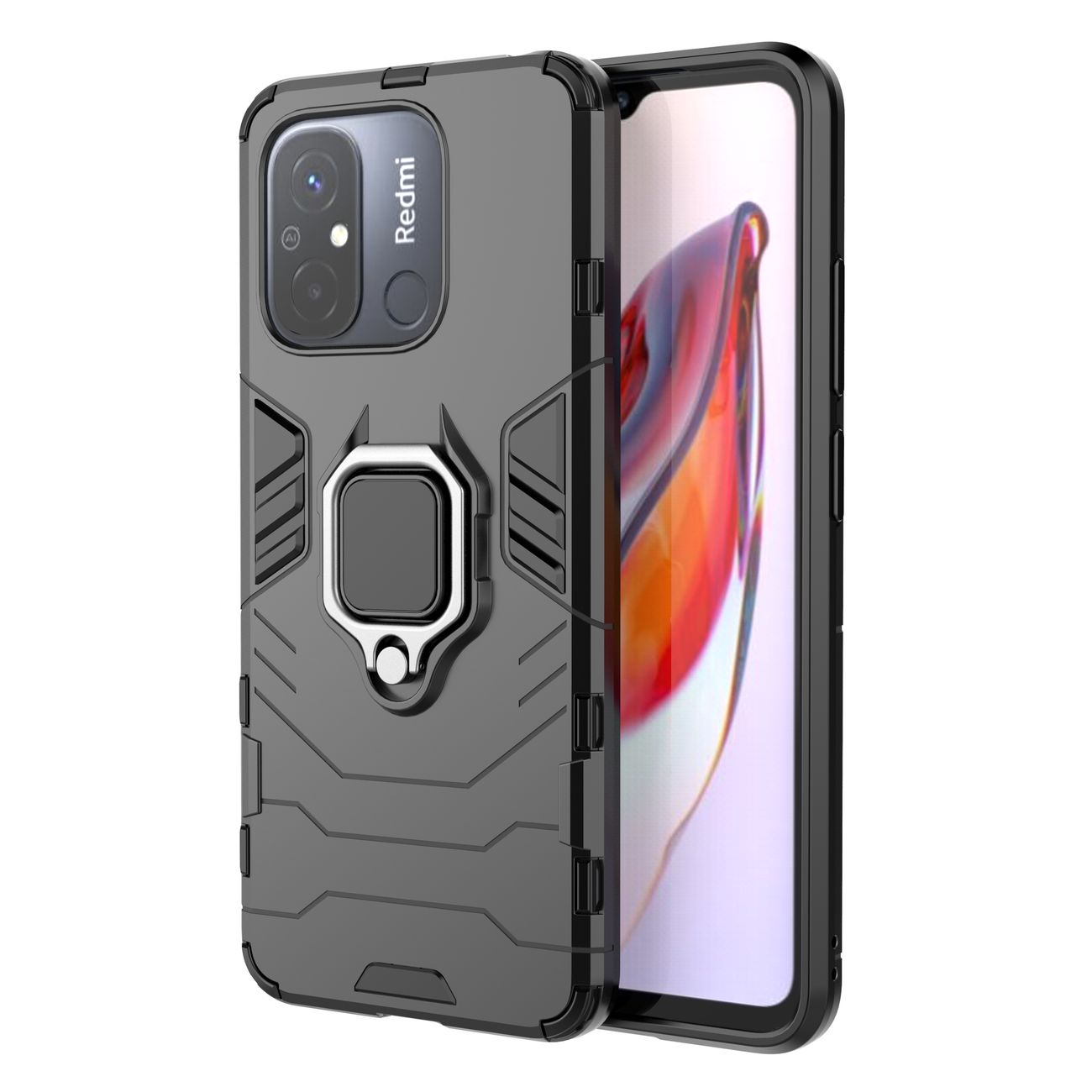 Pokrowiec hybrydowy Ring Armor pancerny Xiaomi Redmi 11a