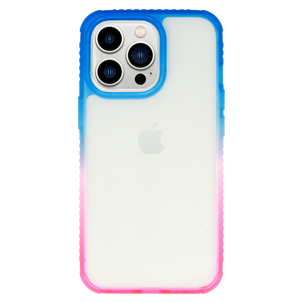 Pokrowiec IDEAR Case W15 granatowo-czerwony Apple iPhone 13 Pro Max / 3