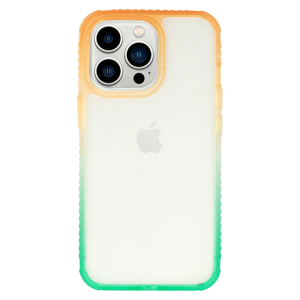 Pokrowiec IDEAR Case W15 pomaraczowo-mitowy Apple iPhone 13 Pro Max / 3