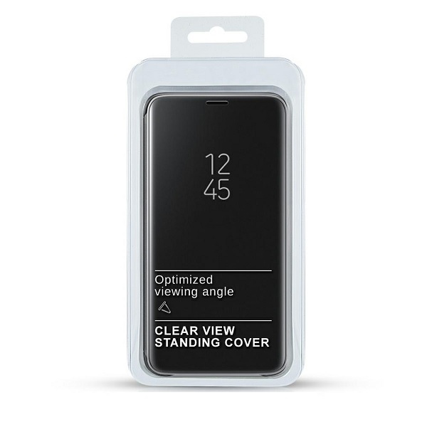 Pokrowiec inteligentny Clear View czarny Apple iPhone 13 Pro / 2