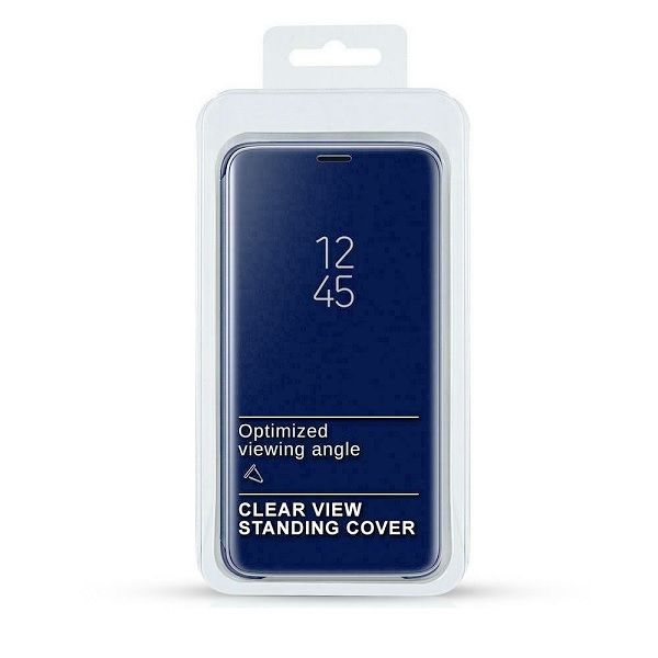 Pokrowiec inteligentny Clear View niebieski Samsung Galaxy A22 5G / 2