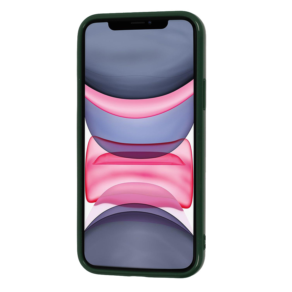 Pokrowiec Jelly Case ciemnozielony Apple iPhone 12 Pro / 3