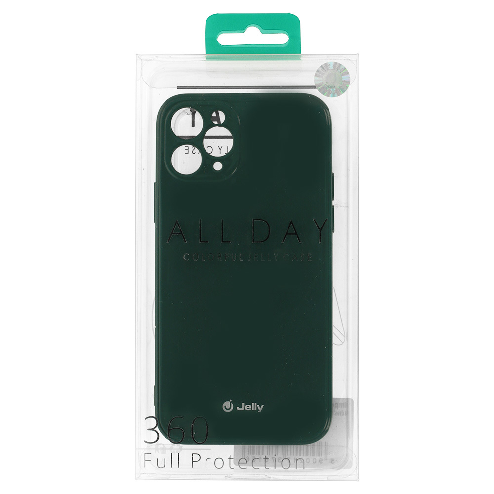 Pokrowiec Jelly Case ciemnozielony Apple iPhone 8 / 6