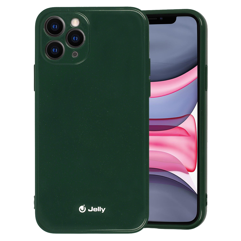 Pokrowiec Jelly Case ciemnozielony Samsung Galaxy A20e