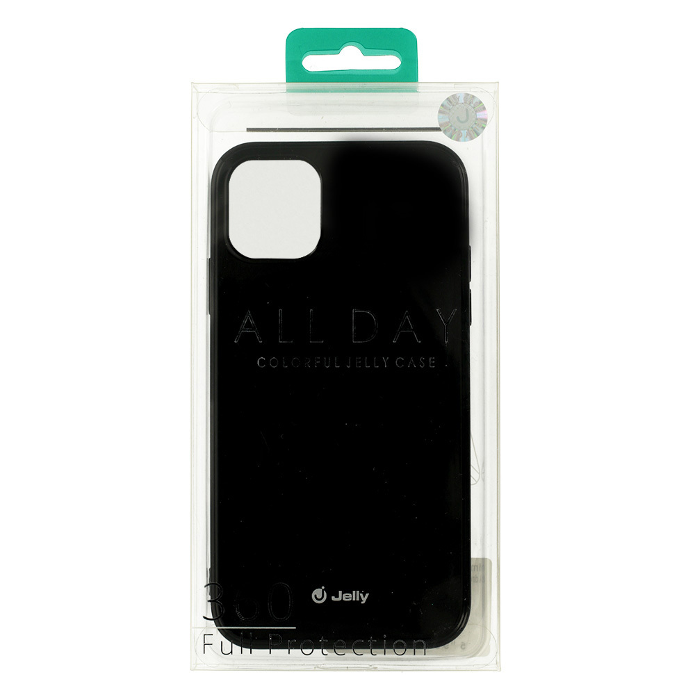 Pokrowiec Jelly Case czarny Apple iPhone 12 Mini / 6