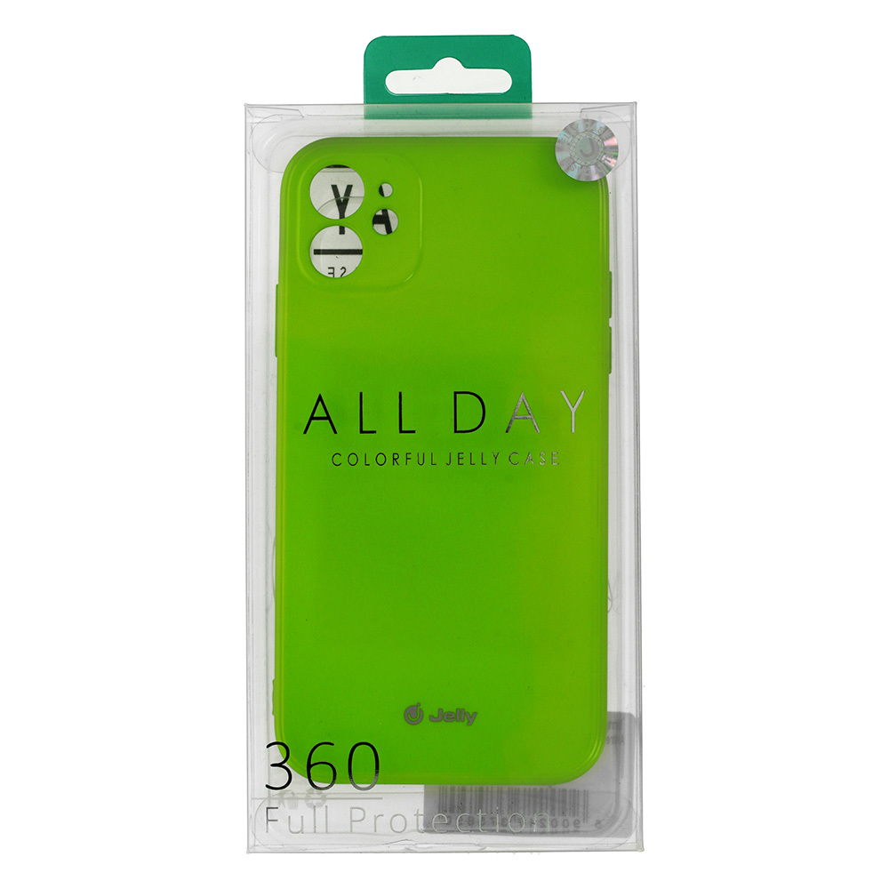 Pokrowiec Jelly Case limonkowy Apple iPhone 11 Pro / 6