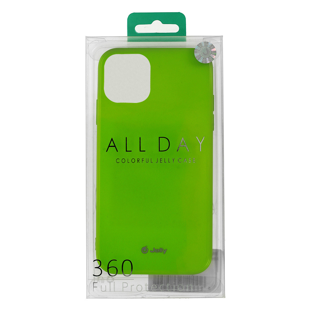 Pokrowiec Jelly Case limonkowy Apple iPhone 13 Mini / 6