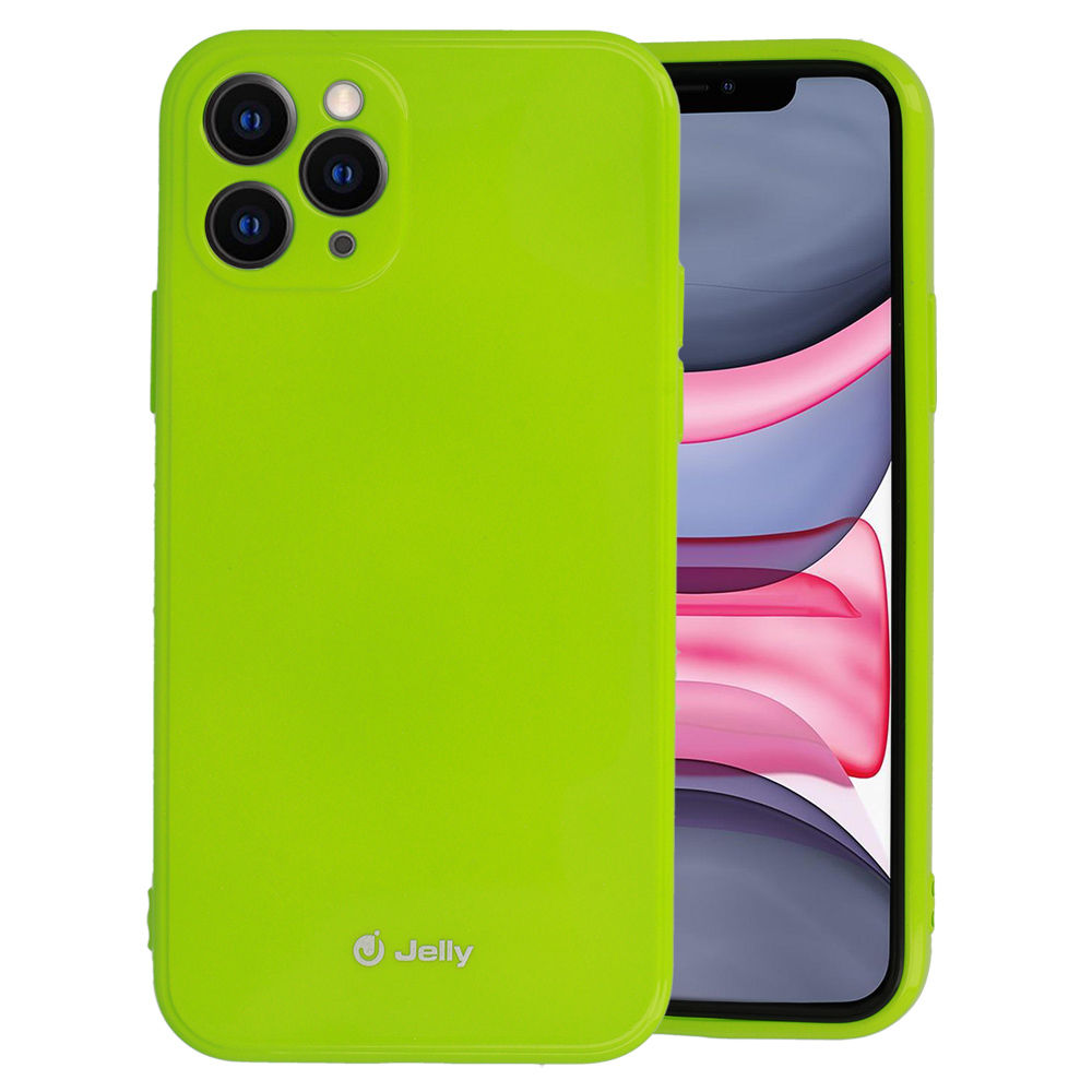 Pokrowiec Jelly Case limonkowy Apple iPhone 7