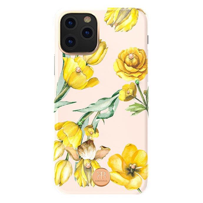 Pokrowiec Kingxbar Blossom z krysztaami Swarovskiego wzr Jasmine Apple iPhone 11 Pro