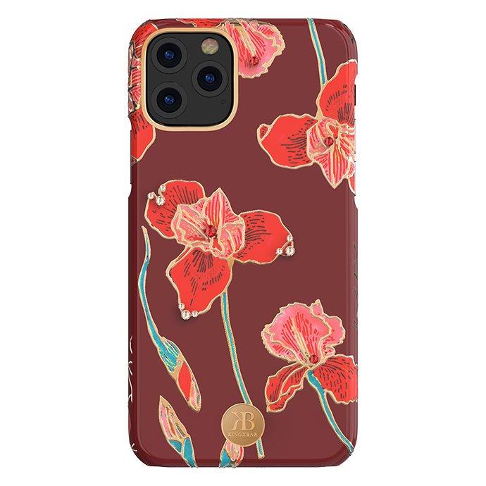 Pokrowiec Kingxbar Blossom z krysztaami Swarovskiego wzr Kapok Apple iPhone 11 Pro