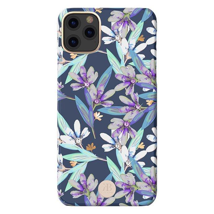 Pokrowiec Kingxbar Blossom z krysztaami Swarovskiego wzr Tulip Apple iPhone 11 Pro