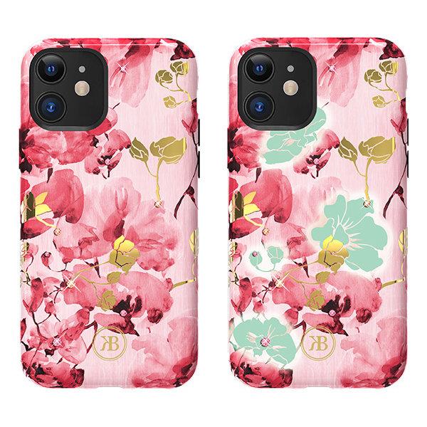 Pokrowiec Kingxbar Forest z krysztaami Swarovskiego rowy Apple iPhone 11