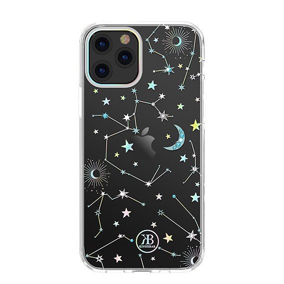 Pokrowiec Kingxbar Lucky Series z krysztaami Swarovskiego wzr Zodiac Apple iPhone 12 Pro