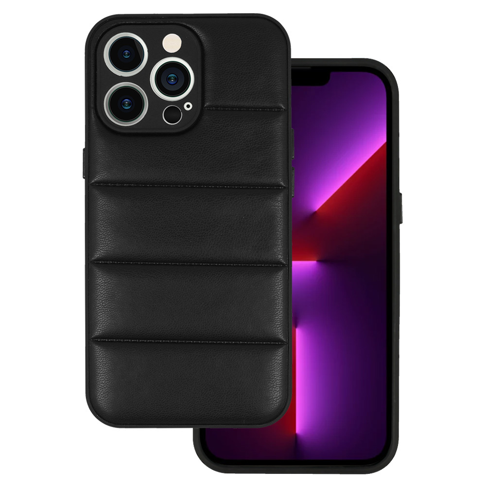 Pokrowiec Leather 3D Case wzr 2 czarny Samsung Galaxy A13