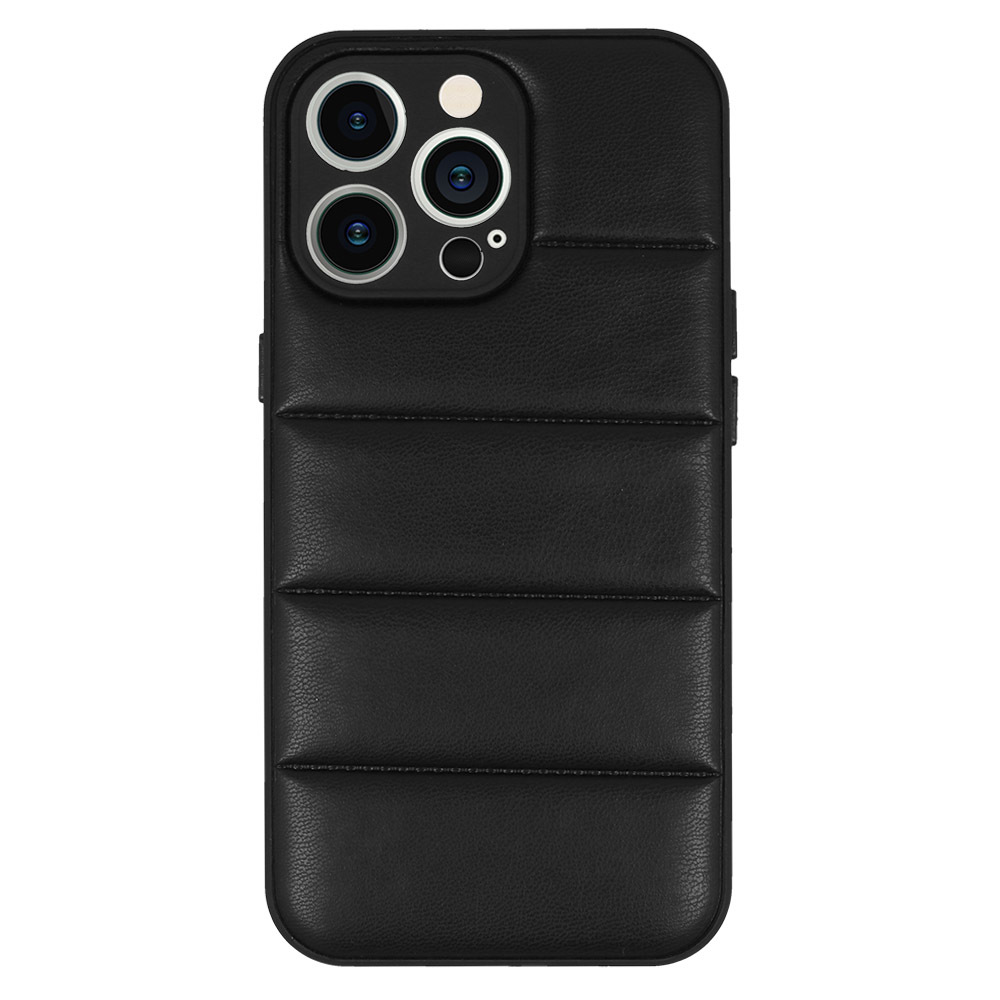 Pokrowiec Leather 3D Case wzr 2 czarny Samsung Galaxy A13 / 2