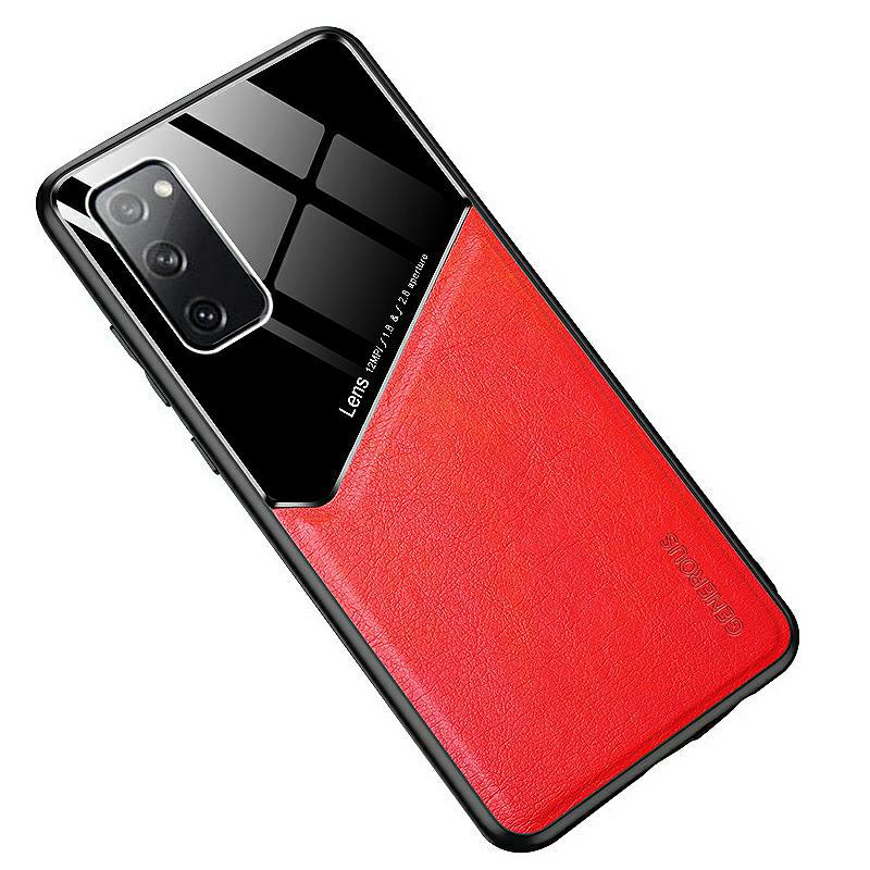 Pokrowiec Lens Case czerwony Apple iPhone 12 Pro