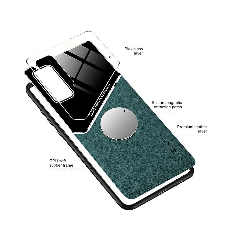 Pokrowiec Lens Case zielony Samsung Galaxy A22 5G / 3