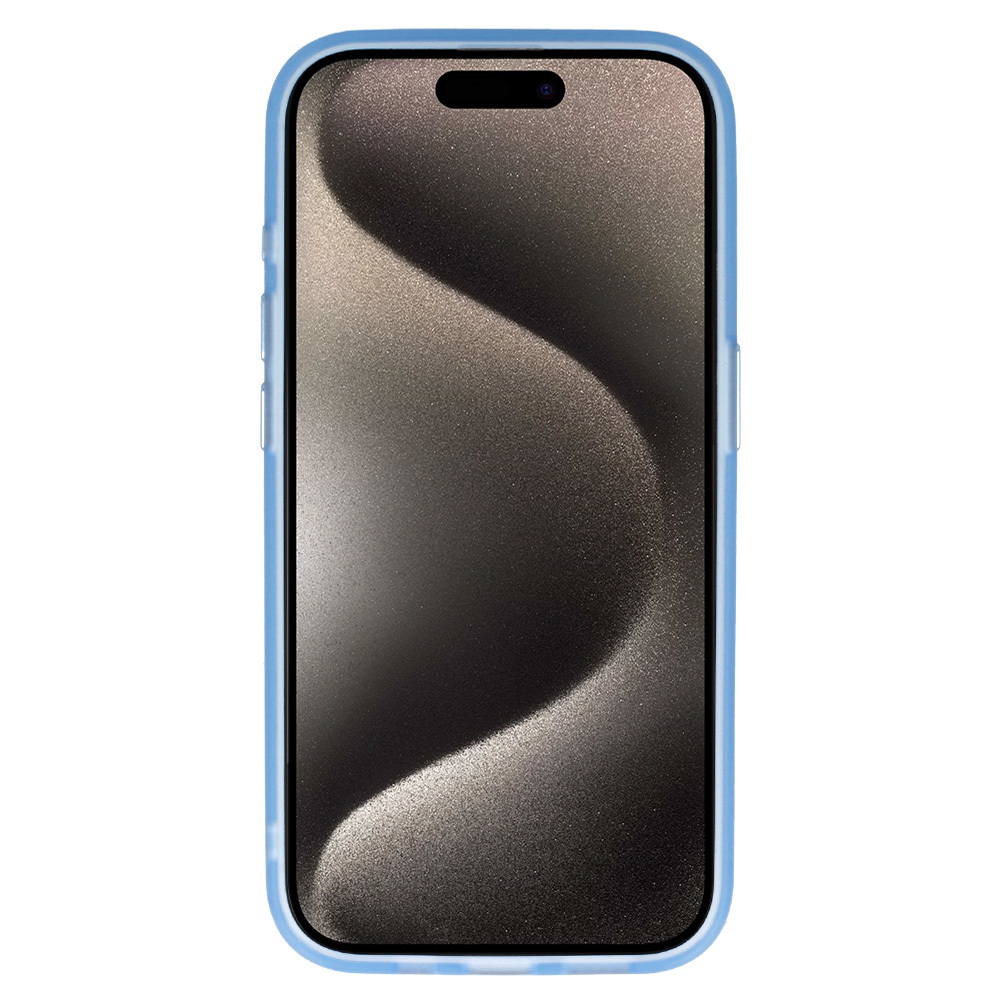 Pokrowiec Liavec AG Matte Series Case jasnoniebieski Apple iPhone 15 Pro Max / 4