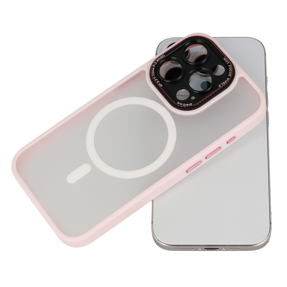 Pokrowiec Liavec LK Magsafe Case jasnorowy Apple iPhone 15 Pro Max / 5