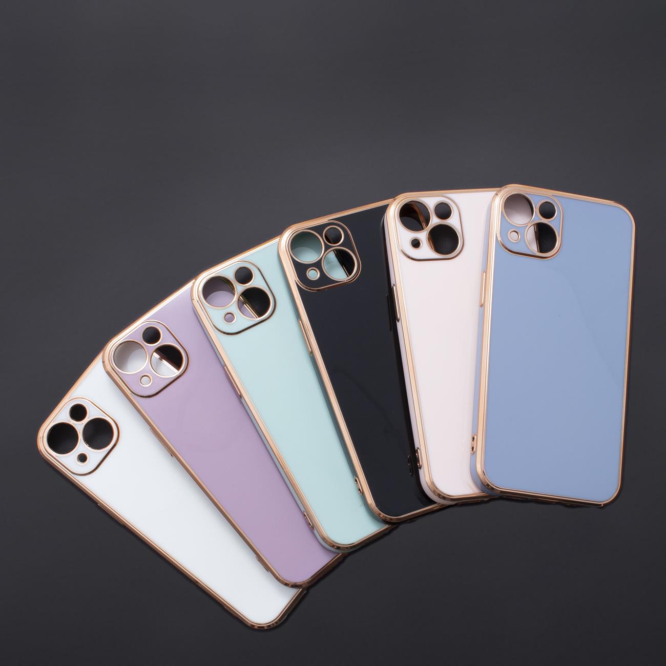 Pokrowiec Lighting Color Case fioletowy Xiaomi Redmi Note 11 Pro / 10