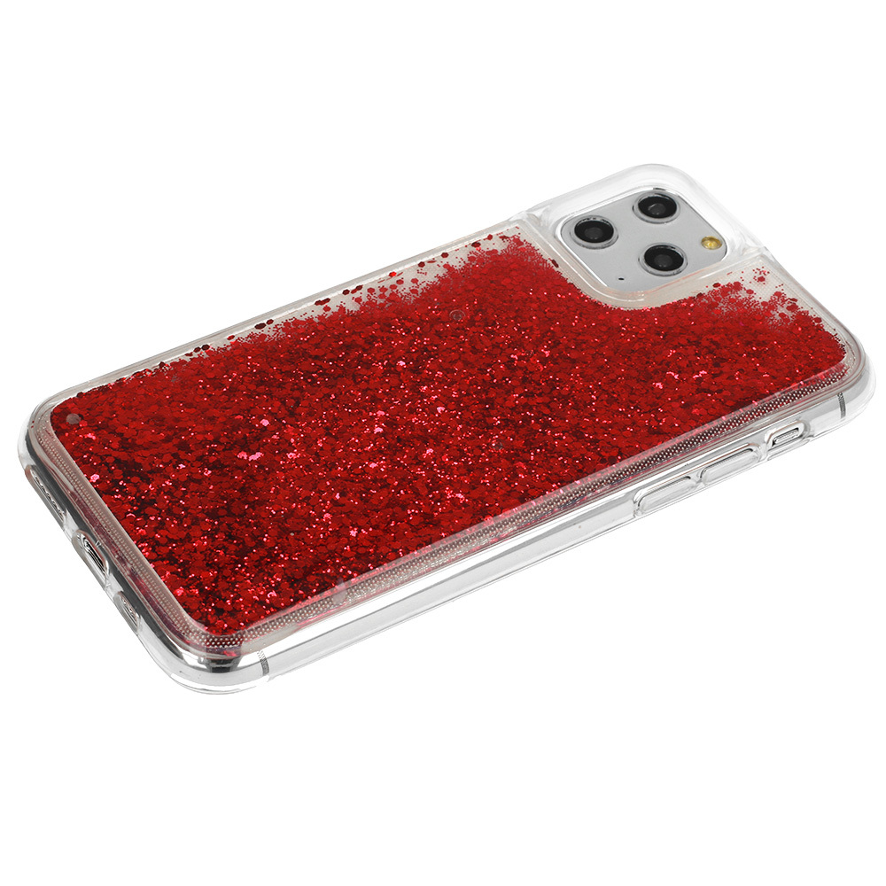 Pokrowiec Liquid Case czerwony Samsung Galaxy S21 Ultra 5G / 3