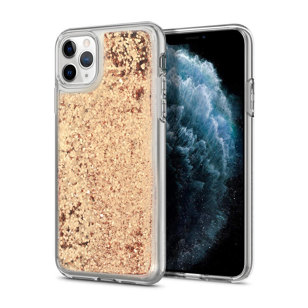 Pokrowiec Liquid Case zoty Apple iPhone 12 Pro Max