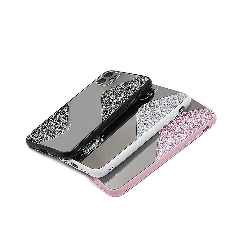 Pokrowiec lustrzany Mirallo Case czarny Apple iPhone 13 Pro Max / 3