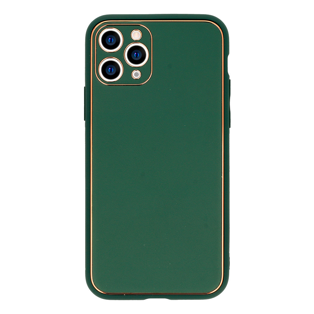 Pokrowiec Luxury Case ciemnozielony Apple iPhone 11